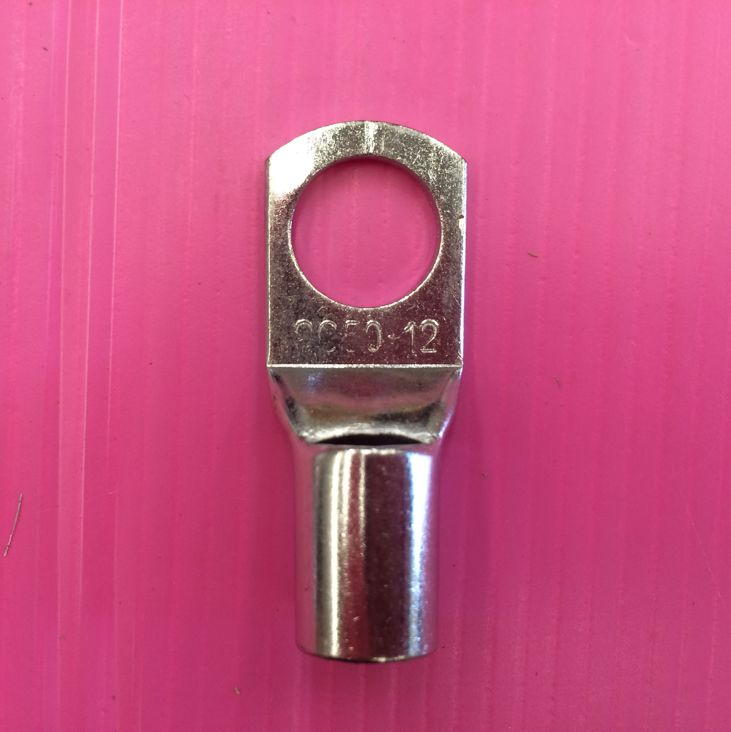 Cable lug (CL type) 50-12 (ring for screw 12 mm.)